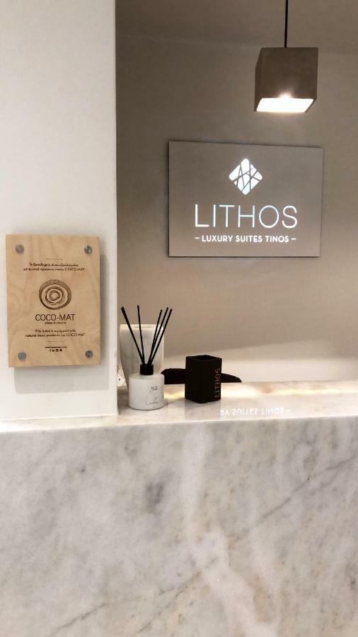 Lithos Luxury Suites Tinos Exterior photo